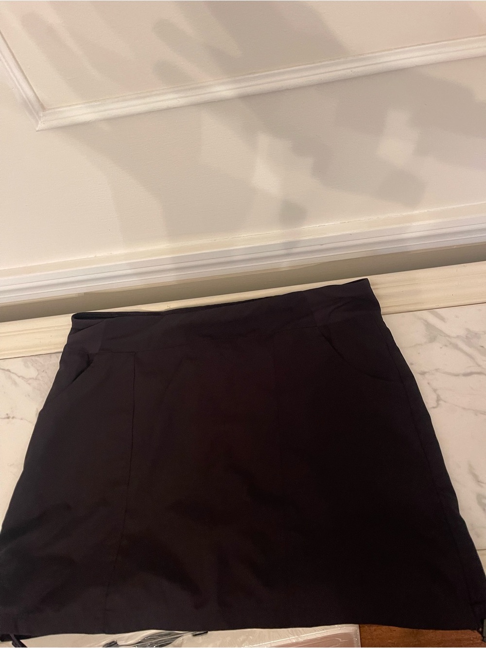 Kyodan Black Active Mini Skort with Side Pockets
